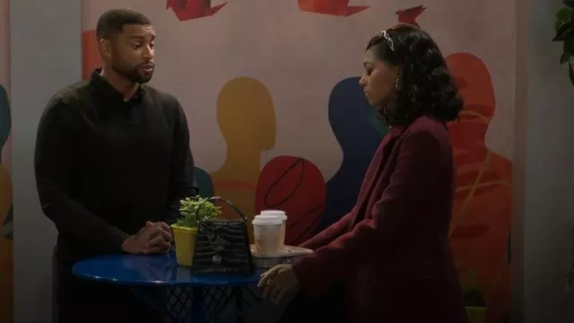 Majorelle Evaline Cardigan worn by Kat Richardson (Colby Muhammad) as seen in Beyond the Gates (S01E168)