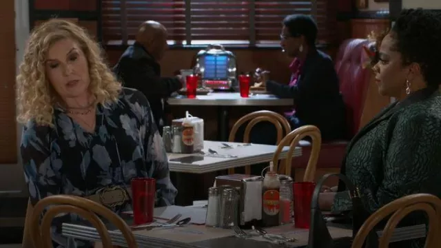 Steve Madden Elexa Long Sleeve Midi Dress worn by (Jerri Tubbs) as seen in Beyond the Gates (S01E173)