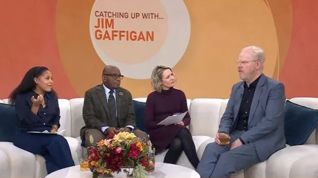 Eliza J Turtleneck Sweater Dress worn by Dylan Dreyer as seen in Today on November 26, 2025