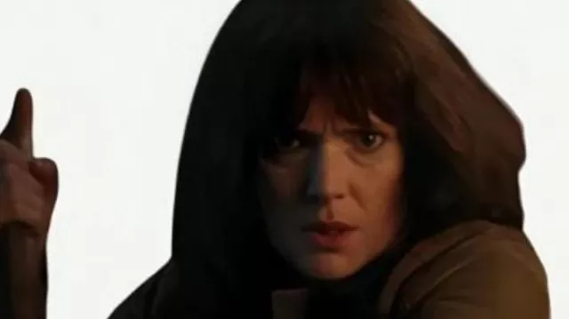 Stranger Things S05 Joyce Byers Corduroy Jacket worn by Joyce Byers (Winona Ryder) as seen in Stranger Things (S05)