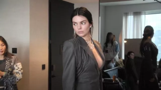 Custom Torishéju worn by Kendall Jenner as seen in The Kardashians (S07E06)
