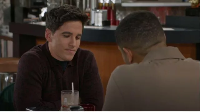 John Varvatos Oliver Polo worn by Mike C. Manning as seen in Beyond the Gates (S01E174)