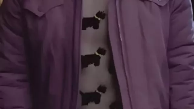 Purple Jacket worn by (Erica Sinclair) in Stranger Things: The Rightside Up