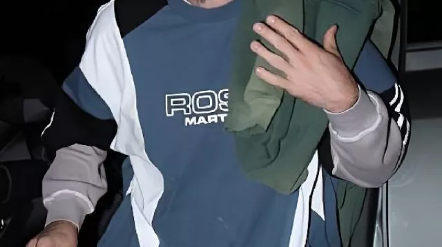 Justin Bieber Bold Rose Printed Jersey worn by Justin Bieber in Justin Bieber - DAISIES (Audio)