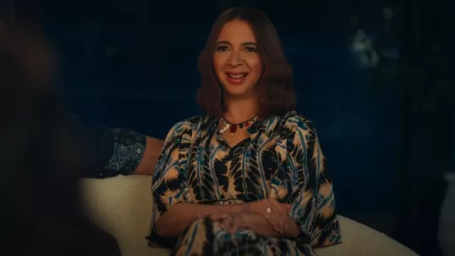 Marisa Klass Multi Necklace worn by Molly Novak (Maya Rudolph) as seen in Loot (S03E09)
