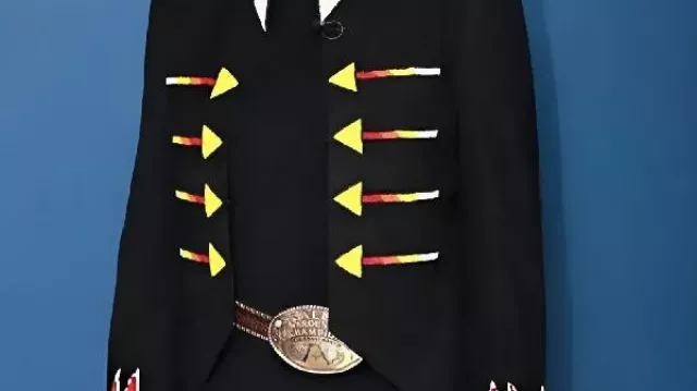 The Tonight Show Starring Jimmy Fallon Reba McEntire Jacket worn by Reba McEntire in Reba McEntire Met Nick Jonas When He Was a Little Kid in Annie Get Your Gun on Broadway