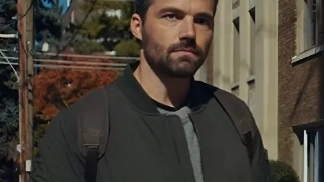 Ripple S01 Ian Harding Black Jacket worn by Nate (Ian Harding) as seen in Ripple (S01)