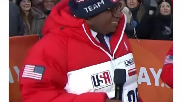 The Today Show Al Roker Team USA Closing Ceremony Jacket worn by Al Roker as seen in Today