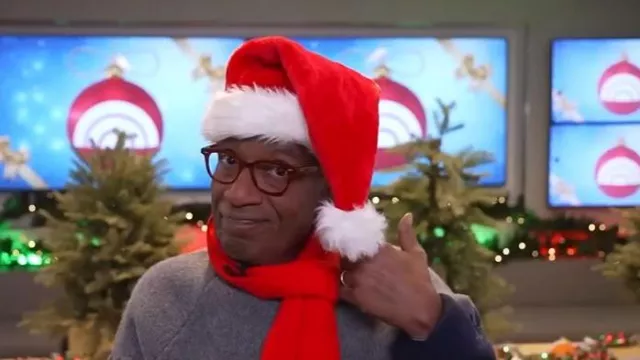 Pull à col™ roulant Fair Isle porté par Al Roker tel que vu dans Today le 4 décembre 2025