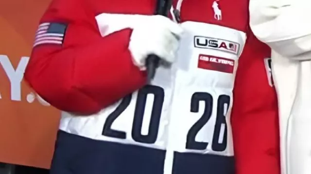 Team USA Closing Ceremony Jacket worn by Sheinelle Jones in Full Episode: TODAY Show - December 5