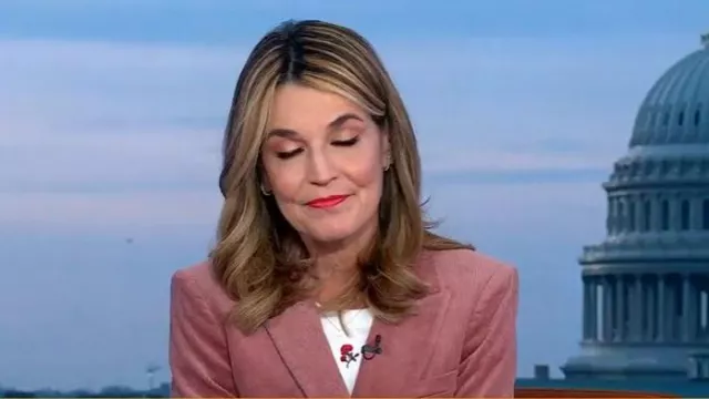 Rouje X J.Crew Fleur T-shirt worn by Savannah Guthrie as seen in Today on December 10, 2025