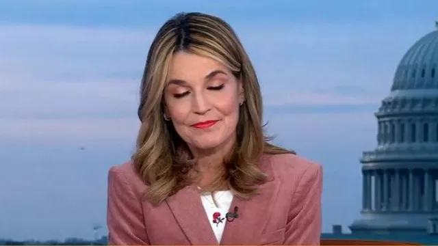 Veronica Beard Lawrence Stretch Cotton Corduroy Dickey Jacket worn by Savannah Guthrie as seen in Today on December 10, 2025