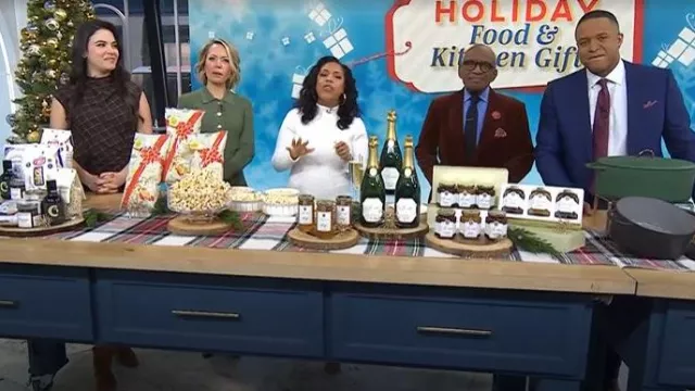 Sanctuary Autumns Best Dress worn by Elena Besser as seen in Today on December 10, 2025