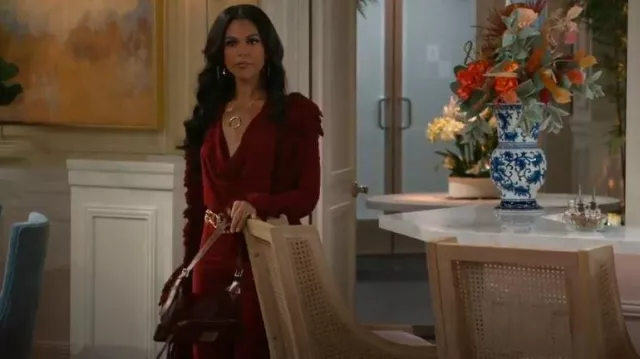 Akira Like Magic Jumpsuit worn by Dani Dupree (Karla Cheatham Mosley) as seen in Beyond the Gates (S01E180)