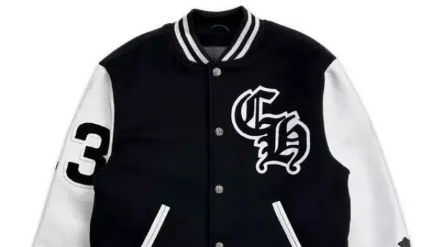 Chrome Hearts Timmy Black Varsity Jacket