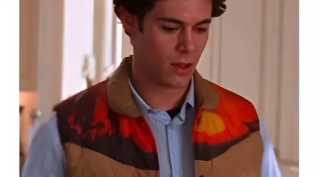 La chaqueta acolchada de OC S1 Seth Cohen que lleva Seth Cohen (Adam Brody) en The O.C.