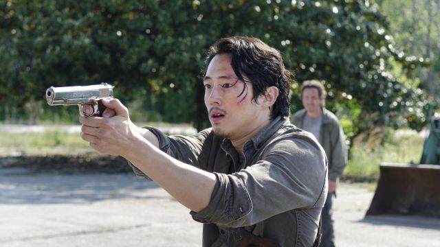 The replica of the gun from Glenn Rhee (Steven Yeun) in The Walking Dead