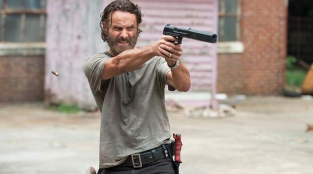 La ceinture de Rick Grimes (Andrew Lincoln) dans The Walking Dead