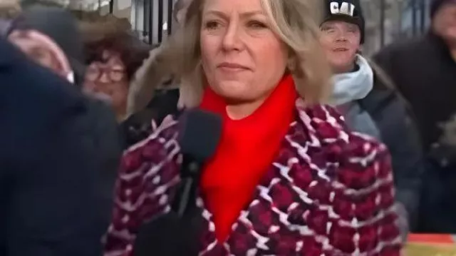 El abrigo de tweed de Dylan Dreyer del programa Today
