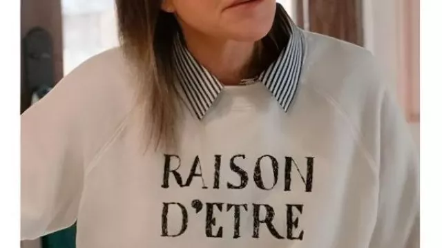 Shrinking S3 Christa Miller Raison D’etre Sweatshirt