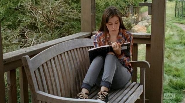 Sneakers Converse black Enid (Katelyn Nacon) in The Walking Dead