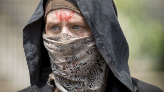 The scarf of Carol Peletier (Melissa McBride) in The Walking Dead