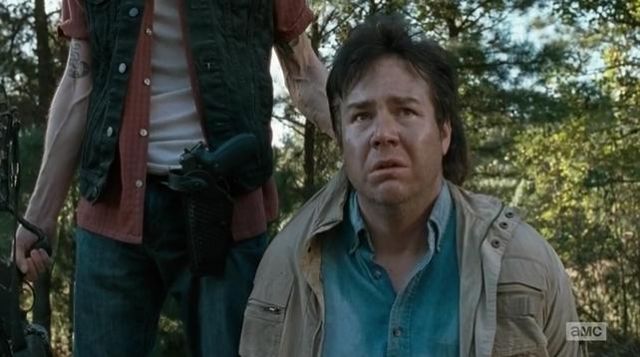 The marcel white Dwight (Austin Amelio) in The Walking Dead