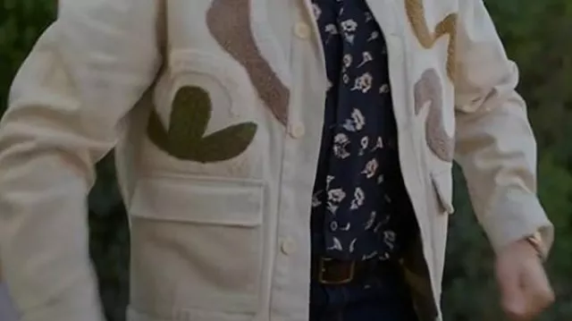 Printed Jacket worn by Brian (Michael Urie) in Shrinking