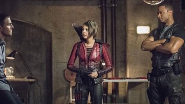 Arrow Season 4 Thea Queen Leather Jacket