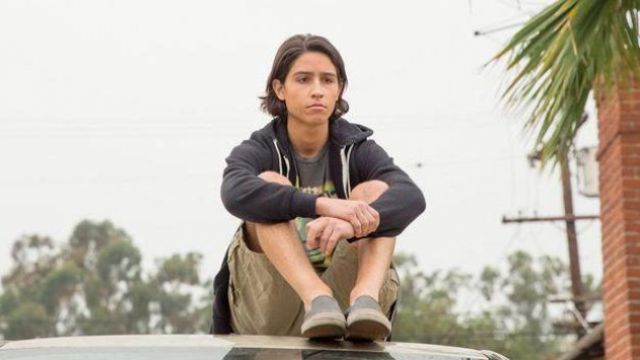 The shoes of Chris (Lorenzo Henrie) in Fear The Walking Dead