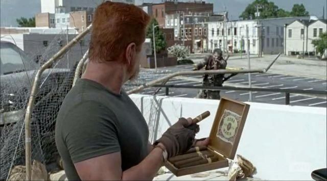 Cigars of Abraham Ford (Michael Cudlitz) in The Walking Dead