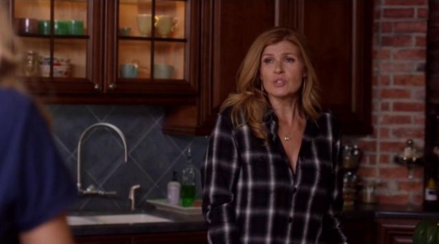 The striped shirt the Saint Laurent of Rayna Jaymes (Connie Britton) in Nashville S04E08
