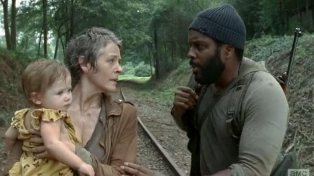 La chemise de Carol Peletier (Melissa McBride) dans The Walking Dead