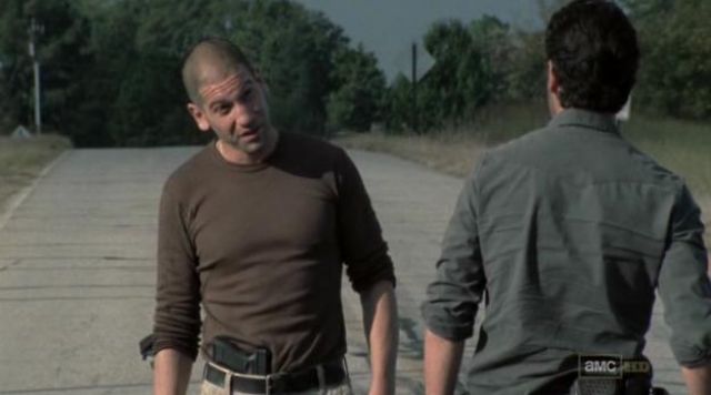 The t-shirt of Shane Walsh (Jon Bernthal) on The Walking Dead