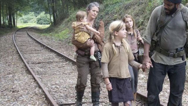 La ceinture noire de Carol (Melissa McBride) dans The Walking Dead