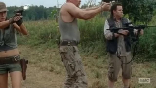 The bermuda beige from Eugene Porter (Josh McDermitt) in The Walking Dead