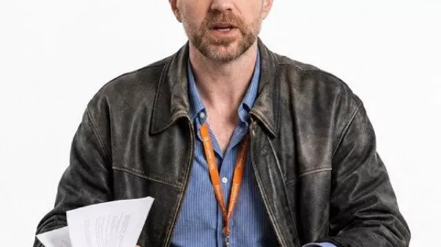 Trying S5 Jason Ross Leather Jacket