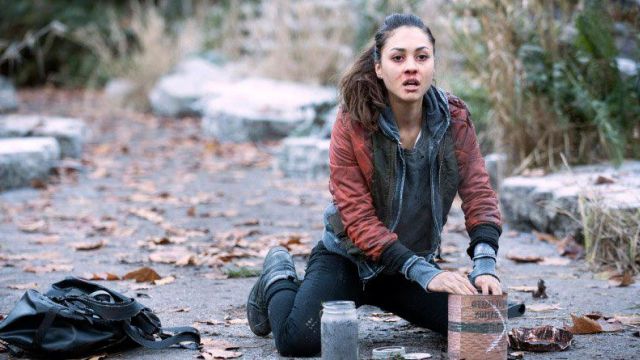 The bomber Raven Reyes (Lindsey Morgan) in The 100