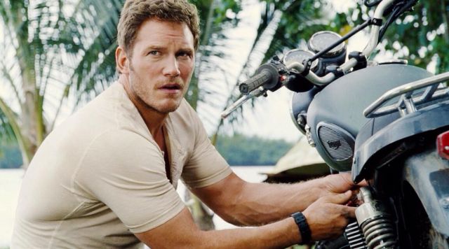 The watch Casio Owen Grady (Chris Pratt) in Jurassic World