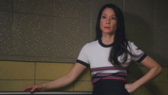 Le pull de Joan Watson (Lucy Liu) dans Elementary