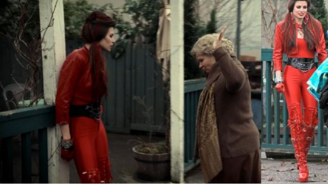 les bottes rouges  de Ruby Le pe­tit cha­pe­ron rouge (Me­ghan Ory) dans Once upon a time