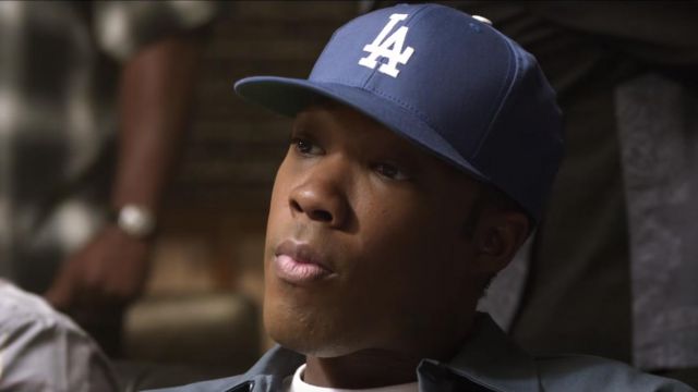 The cap of THE Dodgers Dr. Dre (Corey Hawkins) in Straight Outta Compton