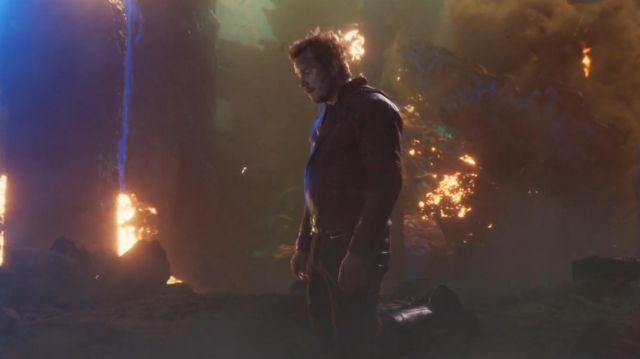 Le blouson de Star Lord / Peter Quill (Chris Pratt) dans Les gardiens de la Galaxie Vol. 2