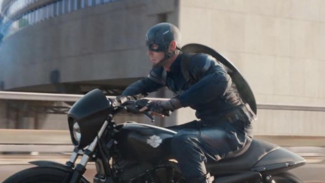 The Harley-Davidson Street 750 of Chris Evans in Captain America : The soldier winter