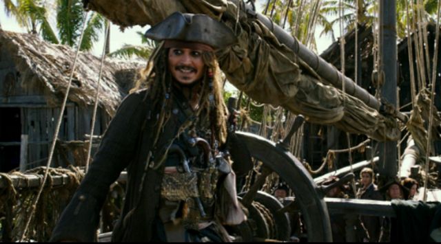 Déguisement Jack Sparrow (Johnny Depp) pour enfants, Pirates des Caraïbes : La Vengeance de Salazar