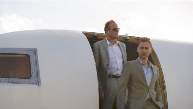 Jacket 2 buttons grey Alistair Petrie in The Night Manager