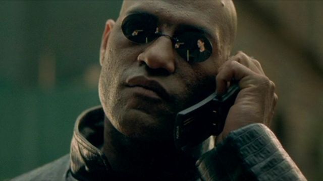 Le Nokia 8110 de Morpheus (Laurence Fishburne) dans Matrix