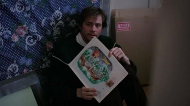 Drawings of Joel Barish (Jim Carrey) in Eternal Sunshine of the Spotless Mind