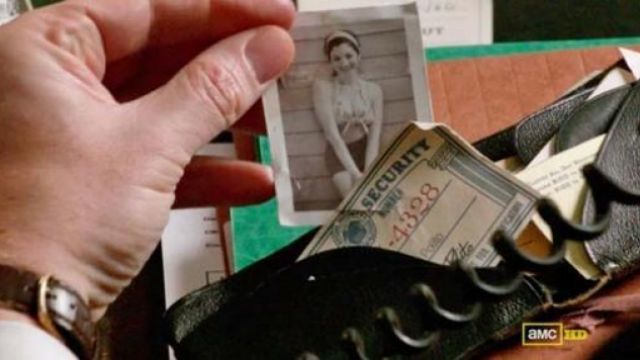 L'authentique portefeuille de Don Draper (Jon Hamm) dans Mad Men