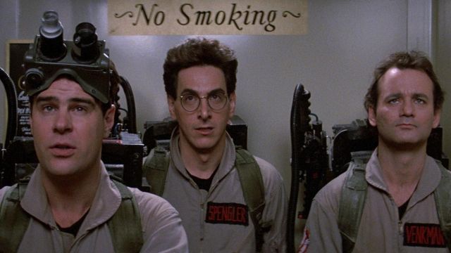 The Proton pack from Dr. Egon Spengler (Harold Ramis) in SOS Ghosts